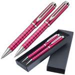 Schreibset MARLOW, pink - Werbemittel