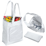 K�hltasche LOHJA, weiss - Werbemittel