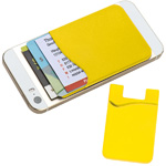 Smartphone-Tasche BORDEAUX, gelb - Werbemittel
