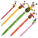 Kinderkugelschreiber AMILLY, bunt - Werbemittel