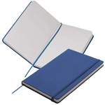 A5 Notizbuch KIEL, blau - Werbemittel