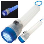 LED-Taschenlampe NAGOYA, blau - Werbemittel
