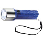 LED-Taschenlampe ORANIENBURG, blau - Werbemittel