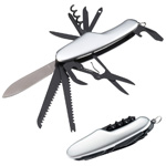 Taschenmesser EASTBOURNE, grau - Werbemittel