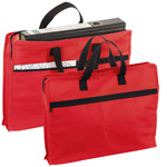 Non-Woven-Dokumententasche OLDHAM, rot - Werbemittel