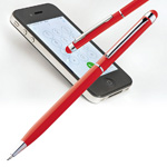 Kugelschreiber mit Touch-Pen NEW ORLEANS, rot - Werbemittel