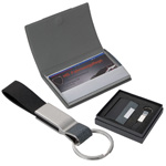 Set LUGANO, schwarz - Werbemittel