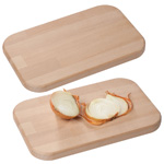 Holzbrett BOLOGNA, braun - Werbemittel
