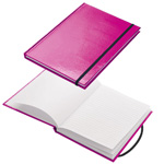 A5 Notizbuch SCHLESWIG, pink - Werbemittel