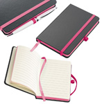 Notizbuch ROSTOCK, pink - Werbemittel