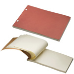 Notizbuch ERDING, rot - Werbemittel