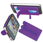 Smartphone-Tasche mit Aufsteller MONTE CARLO, violett - Werbemittel