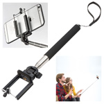 Selfie-Stick ANCONA, schwarz - Werbemittel