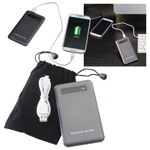 Powerbank KINGSVILLE, grau - Werbemittel