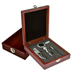 Luxus-Weinset MONTEPULCIANO, braun - Werbemittel