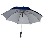 XL-Automatikschirm mit UV Protection AVIGNON, dunkelblau - Werbemittel