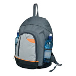 Rucksack BURGOS, grau - Werbemittel
