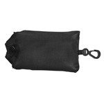 Nylon-Verwandlungstasche ALBACETE, schwarz - Werbemittel