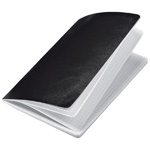 Notizbuch HURGADA, schwarz - Werbemittel