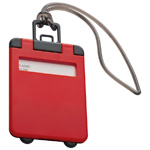 Kofferanh�nger KEMER, rot - Werbemittel