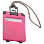 Kofferanh�nger KEMER, pink - Werbemittel