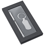 Geschenkset CLEARWATER, grau - Werbemittel