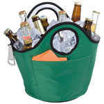 Partyk�hltasche STRALSUND, gr�n - Werbemittel