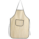Non-Woven-Sch�rze RAVENNA, beige - Werbemittel