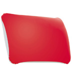 aufblasbares Kissen LAGUNA, rot - Werbemittel