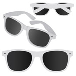 Sonnenbrille NERDLOOK, weiss - Werbemittel