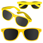 Sonnenbrille NERDLOOK, gelb - Werbemittel