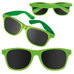 Sonnenbrille NERDLOOK, apfelgr�n - Werbemittel