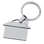 Metallschl�sselanh�nger SHEFFIELD, grau - Werbemittel