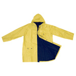 Wende-Regenjacke NANTERRE, blau / gelb - Werbemittel