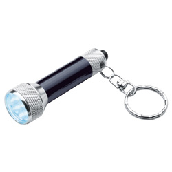 LED-Lampe ODESSA, schwarz - Werbemittel