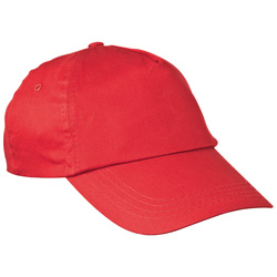 5 Panel Baseballcap NEW YORK, rot - Werbemittel