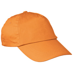 5 Panel Baseballcap NEW YORK, orange - Werbemittel