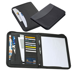 Businessmappe A4 PANAMA, schwarz - Werbemittel