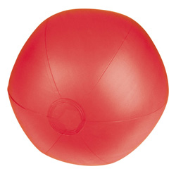 Frosty Strandball ORLANDO, rot - Werbemittel