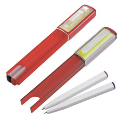 Sticky-Note-Pen ANTALYA, rot - Werbemittel
