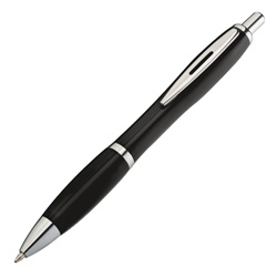 Kugelschreiber WLADIWOSTOCK, schwarz - Werbemittel
