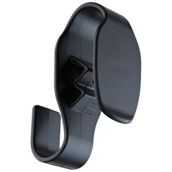 Taschenhalter f�r Trolleys ARMANT, schwarz - Werbemittel