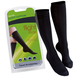 Reisesocken DAKAR, schwarz - Werbemittel
