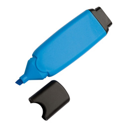 Textmarker COLORADO, blau - Werbemittel