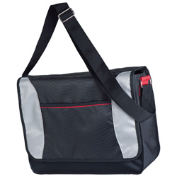 Umh�ngetasche BONNEVILLE, schwarz - Werbemittel