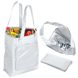 K�hltasche LOHJA, weiss - Werbemittel