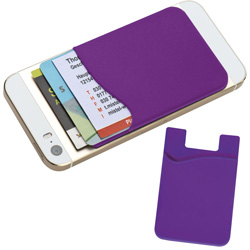 Smartphone-Tasche BORDEAUX, violett - Werbemittel