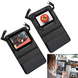 Autotablethalter DERRY, schwarz - Werbemittel