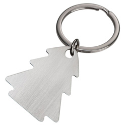 Schl�sselanh�nger BLACK FOREST, grau - Werbemittel