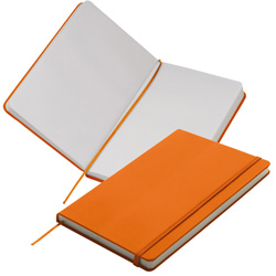 A5 Notizbuch KIEL, orange - Werbemittel